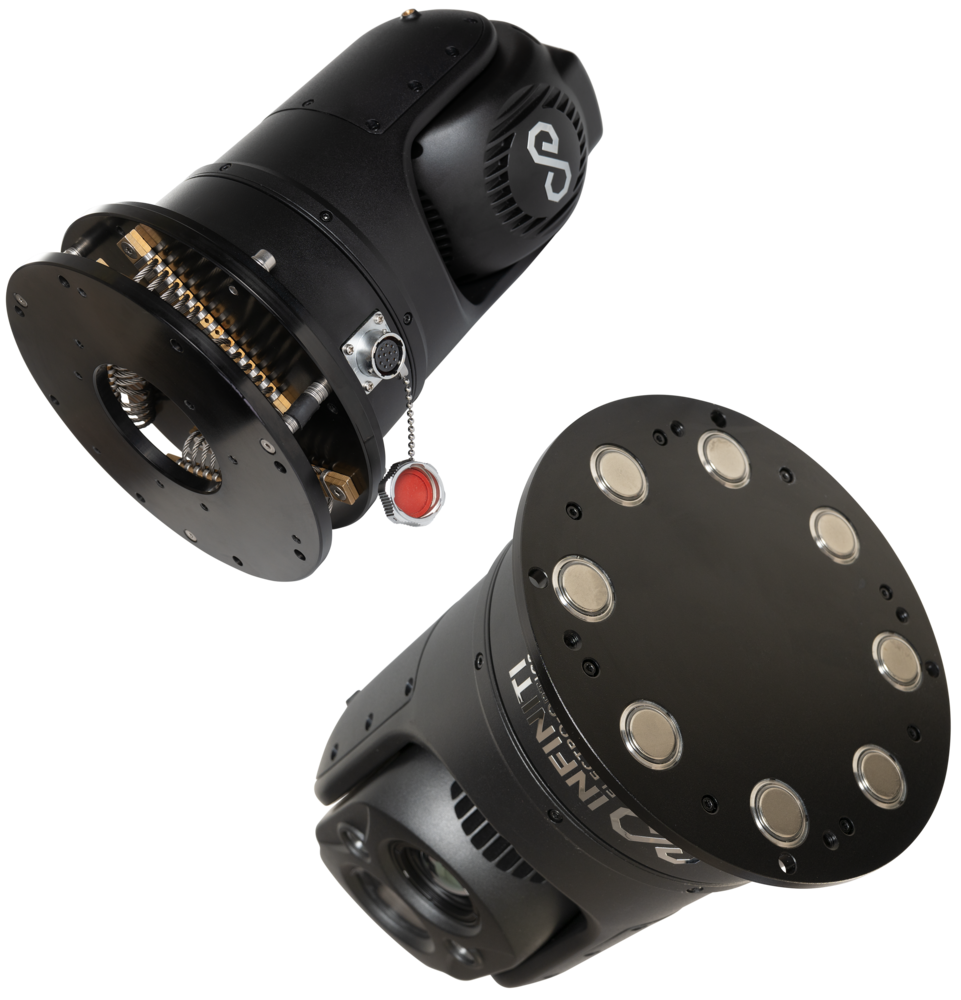 Rogue PTZ Camera with Vibration Mount and Magnetic Mount