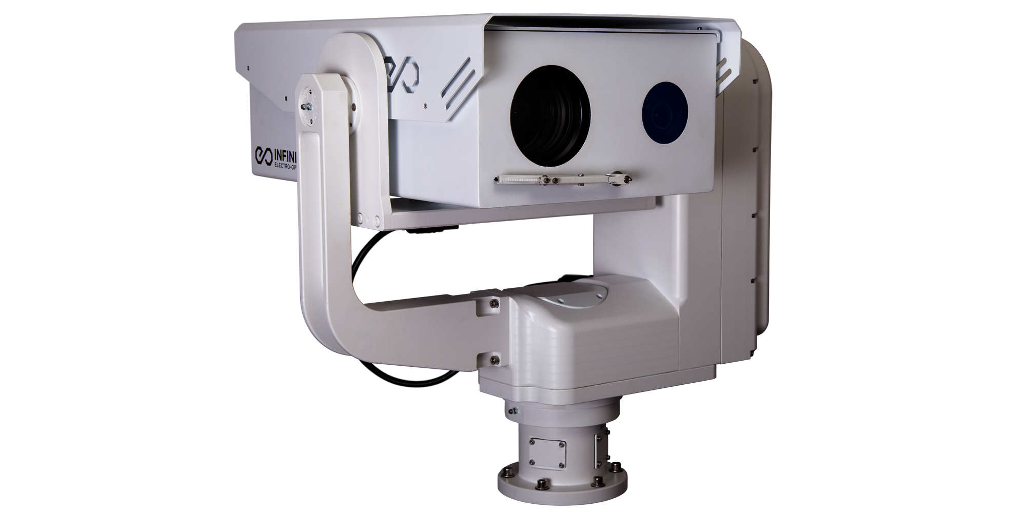 Military Grade Surveillance Camera System Day Night Vision Gyro Gimbal CUAS Auto Tracking Pan tilt Zoom camera